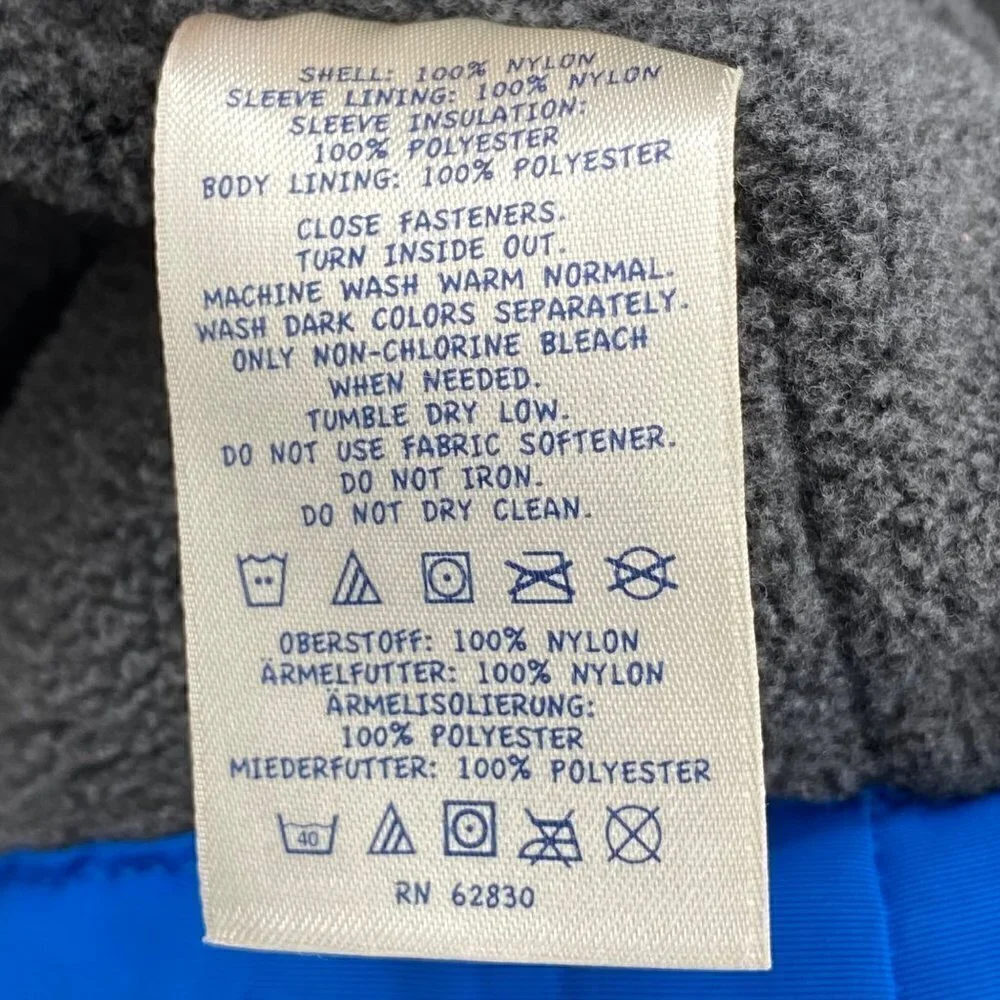 Lands’ End Kids Grow-A-Longs Snow/Ski Jacket Size M 10/12